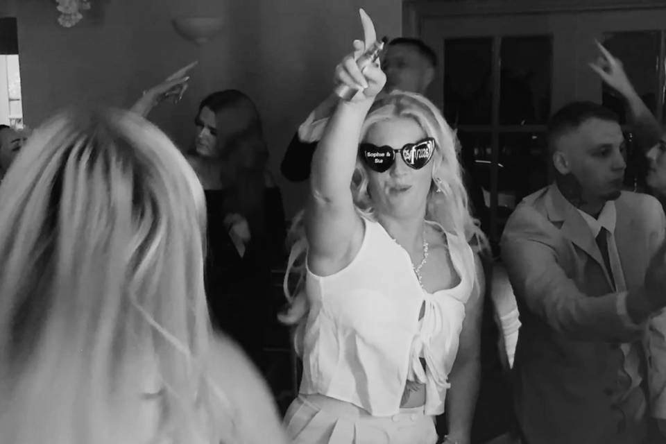 Bride on the dance floor