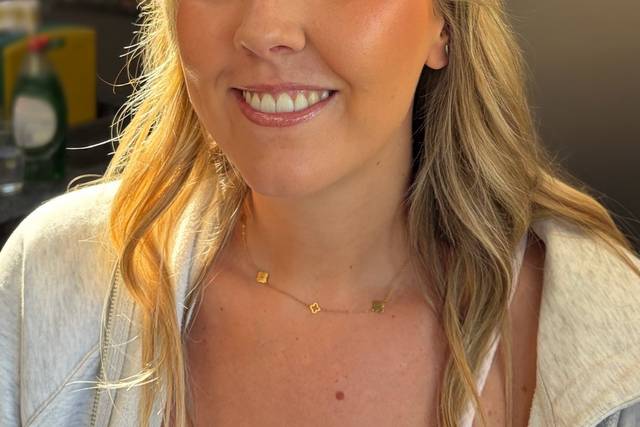 Bronzed and glowy at Eden Barn