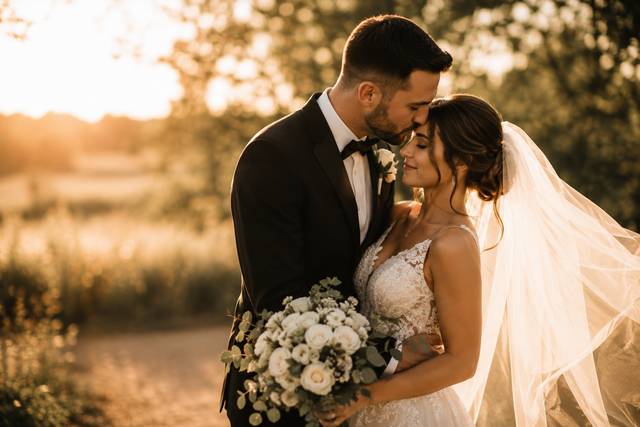 The happy couple