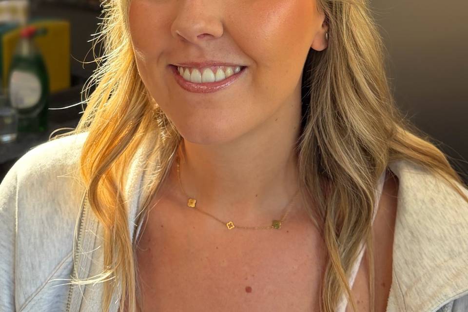 Bronzed and glowy at Eden Barn