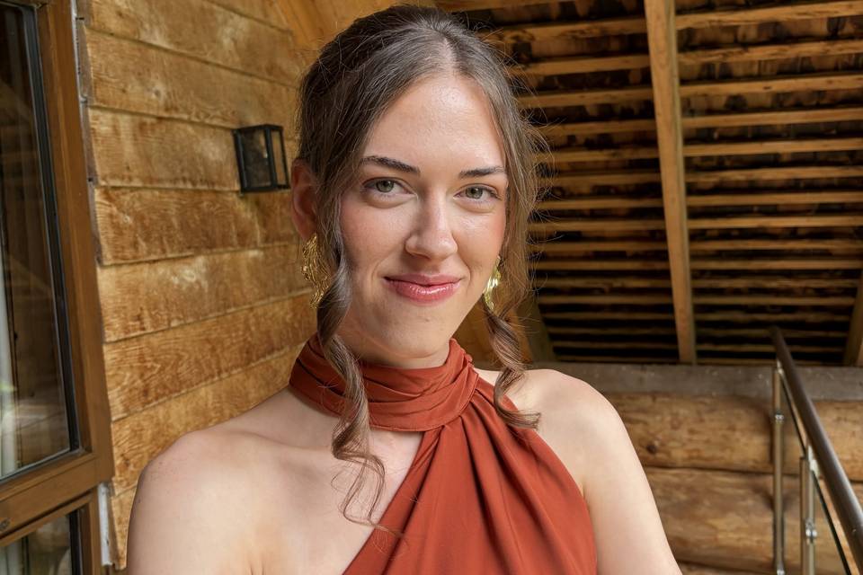Bridesmaid glam