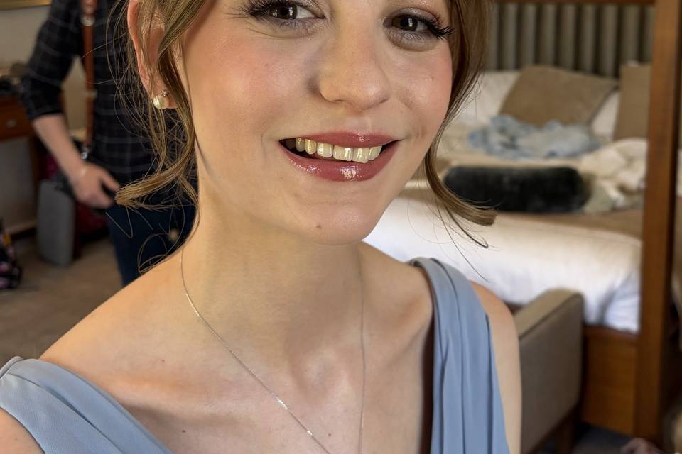 Bridesmaid glam