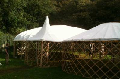 Combo yurts