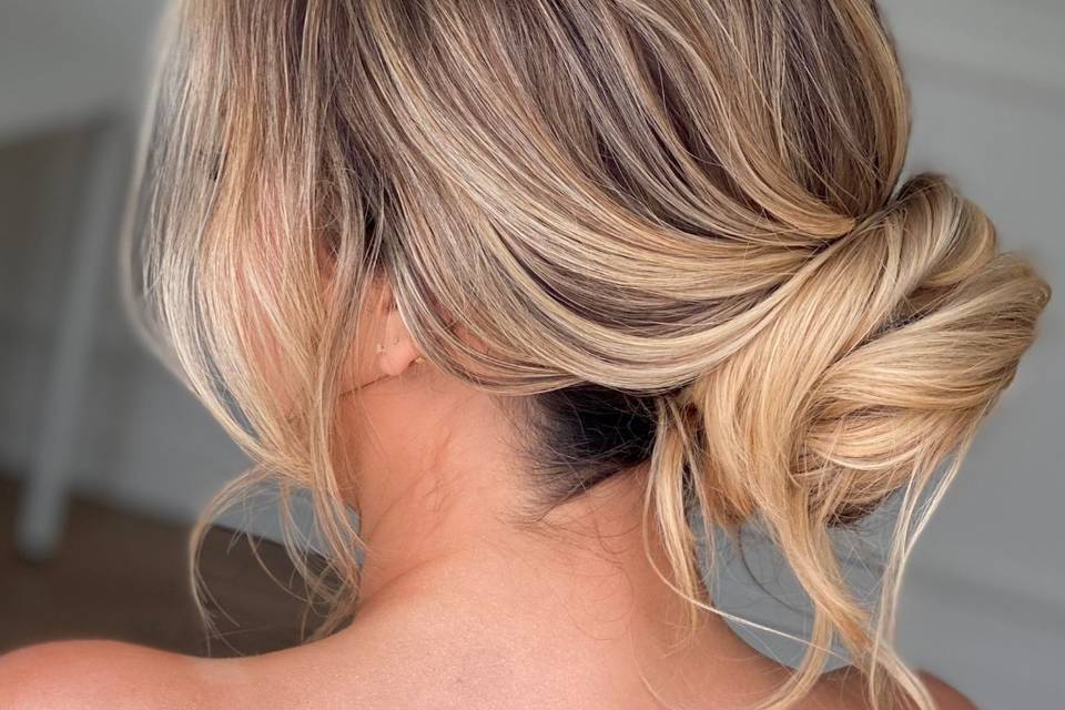 Updo hairstyle