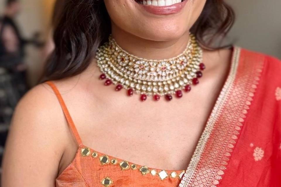 Indian wedding makeup