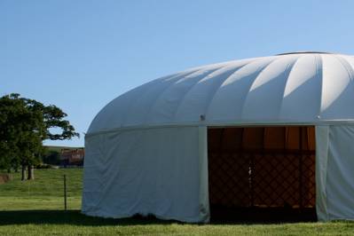 Yurt setup