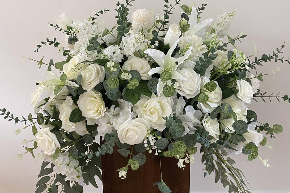 Custom floral arrangement