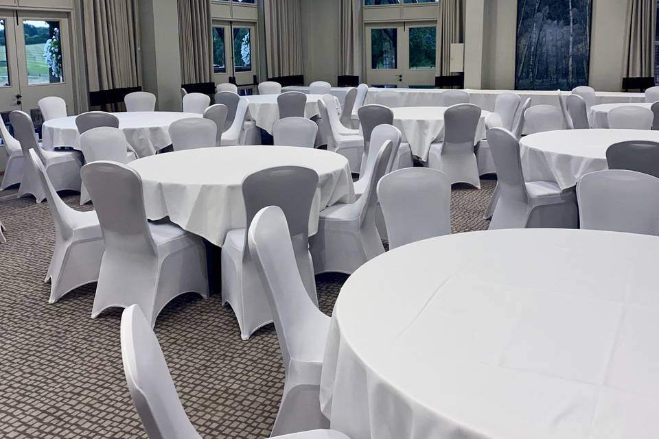 Chair covers - white