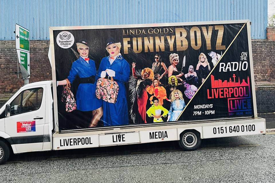 The FunnyBoyz Van