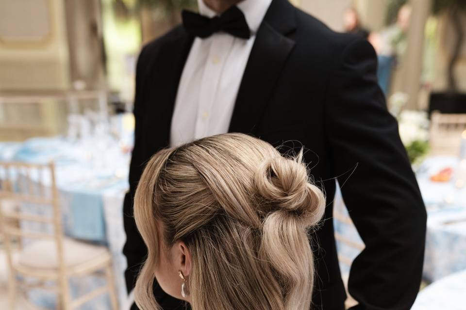 Half up half down