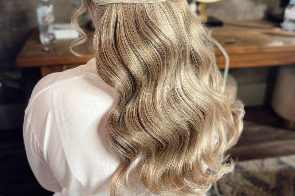 Half up half down
