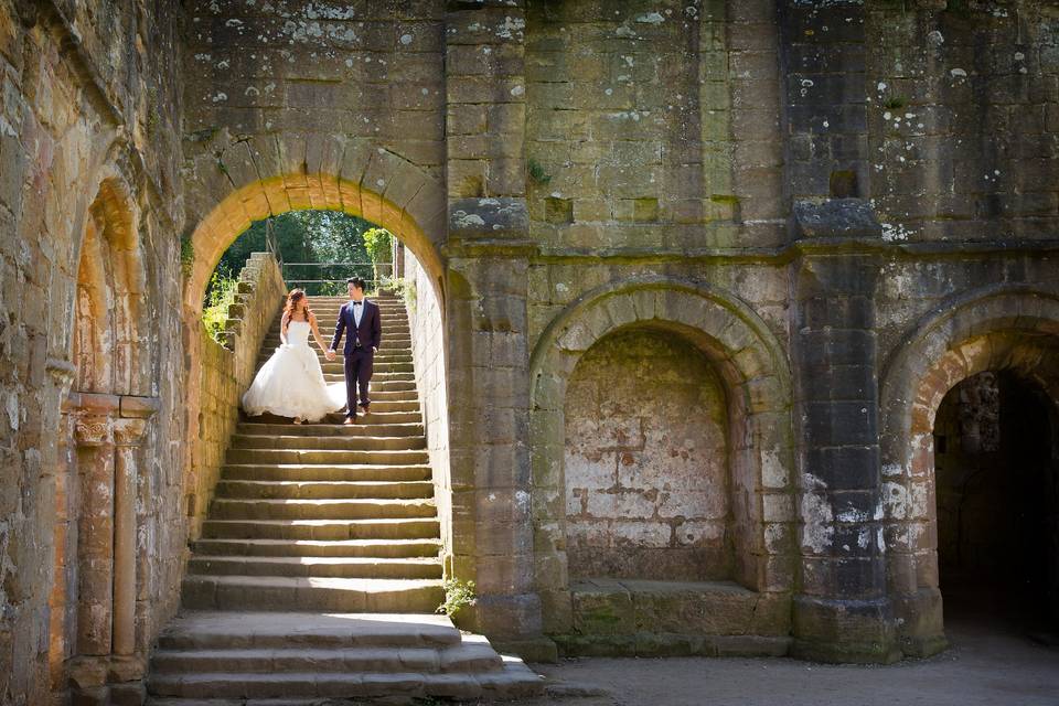 Fountains Abbey Wedding