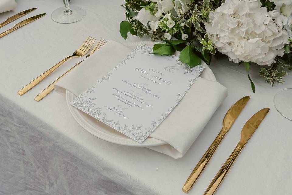 Meadow inspired florals