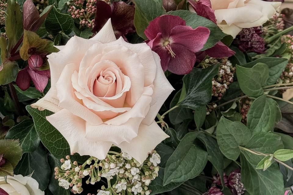 Autumn wedding colour palette