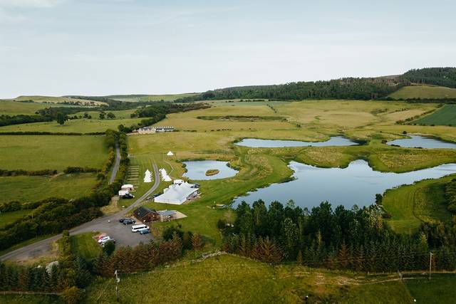 Drone of lakes
