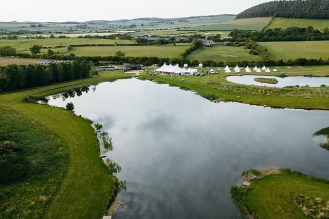 Drone of lakes
