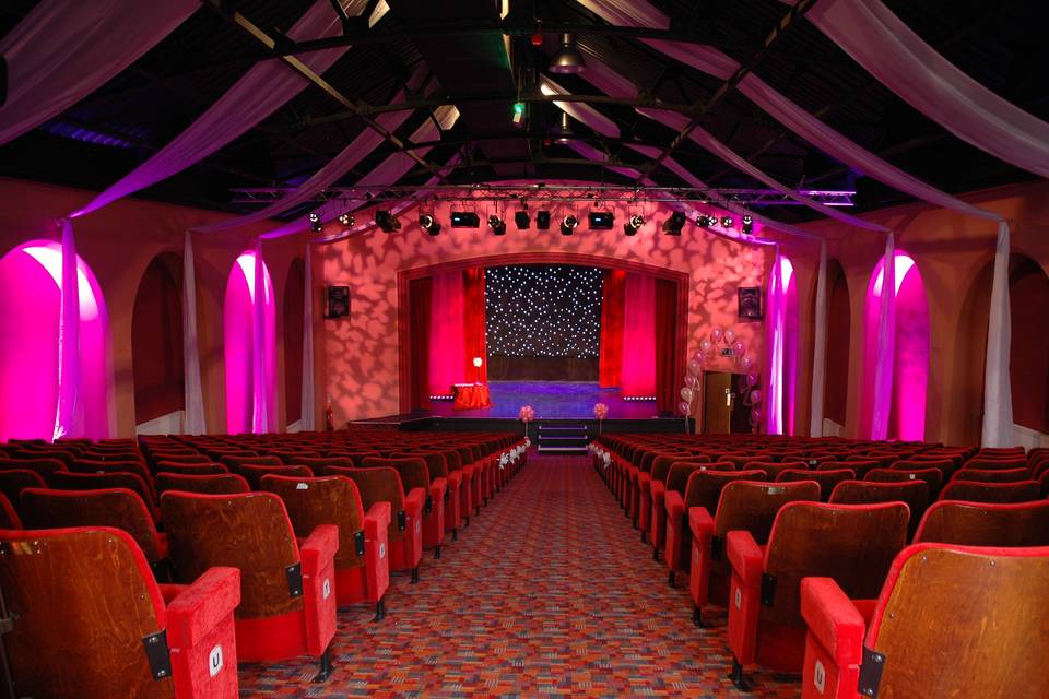 Theatre set for a Ceremony