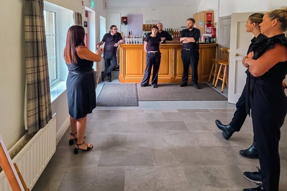 Staff meeting