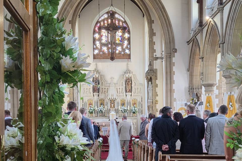 Church Arrival
