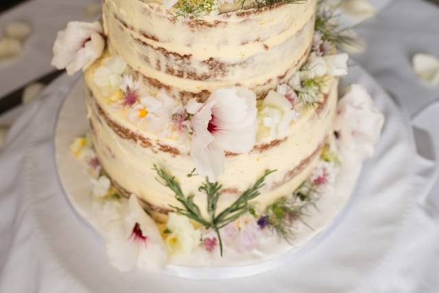 Rustic with flowers