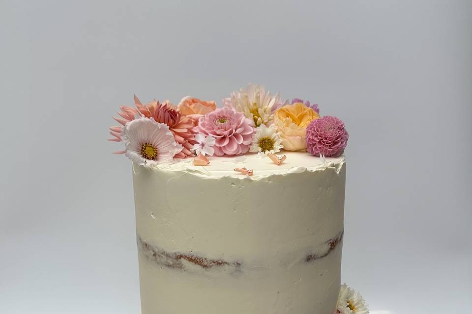 Rustic with flowers