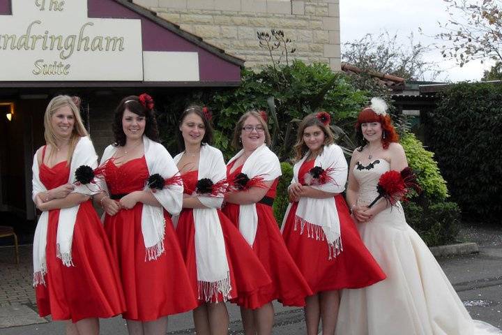 Kate and Bridesmaids 2010