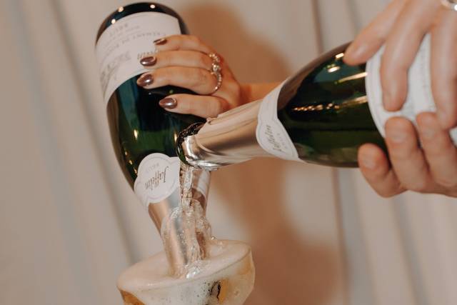 Champagne tower