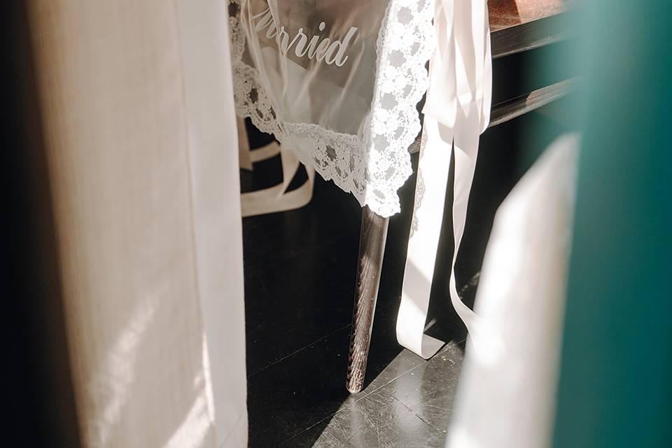 Wedding breakfast details