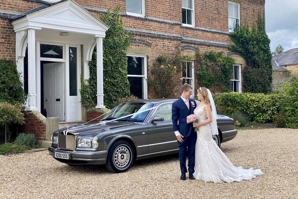 Shottle Hall Wedding Car