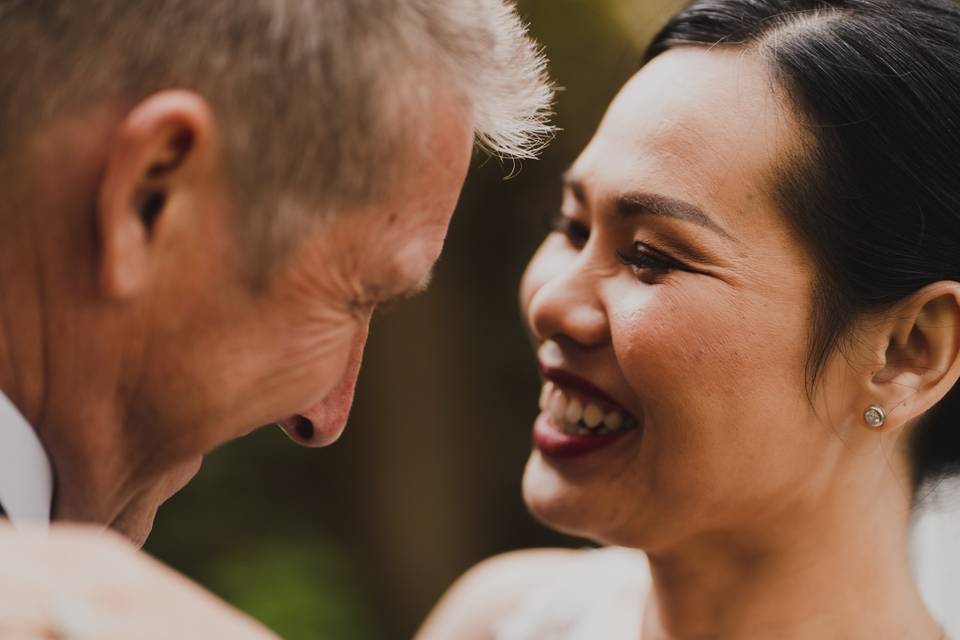 Smiling - close up