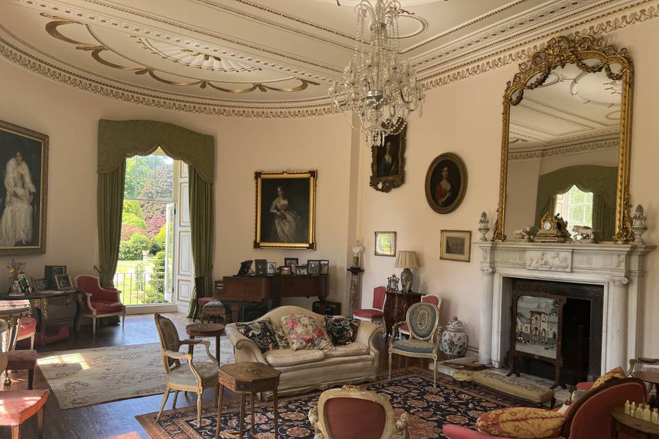 The castle drawing room