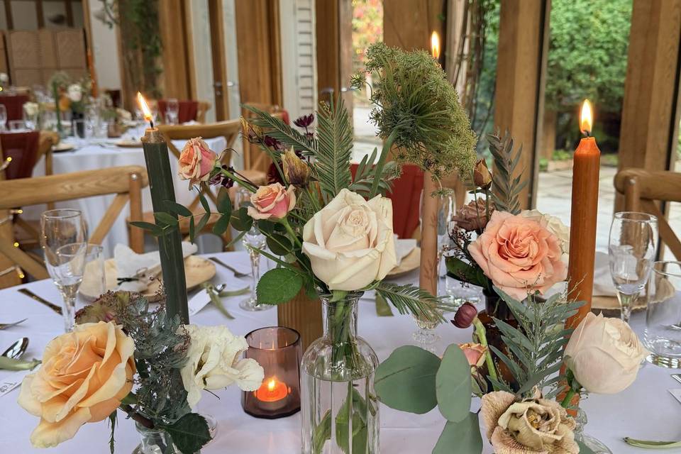 Autumn Centrepieces