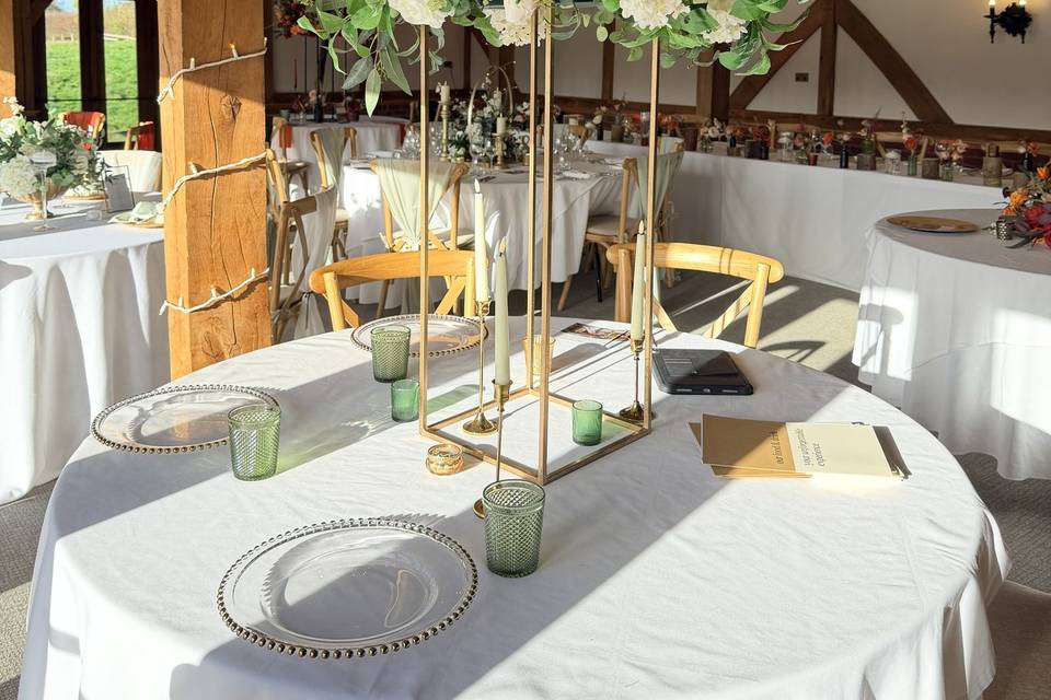 Silk Tall Centrepiece Hire
