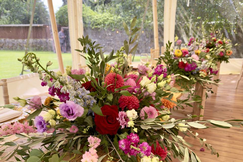 Brights at Eyam Hall Marquee