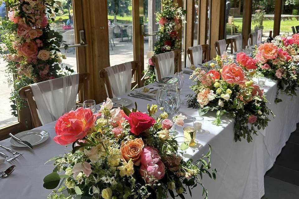 Oak Tree of Peover Top Table