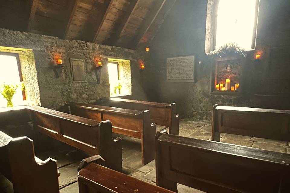 Our cozy chapel