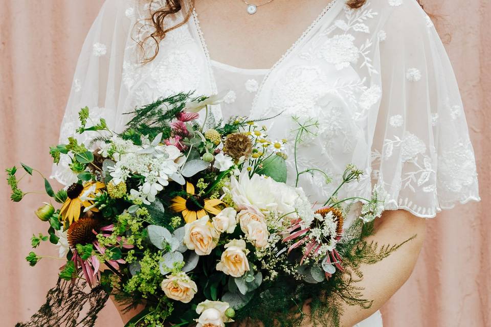 Beautiful bouquet of flowers