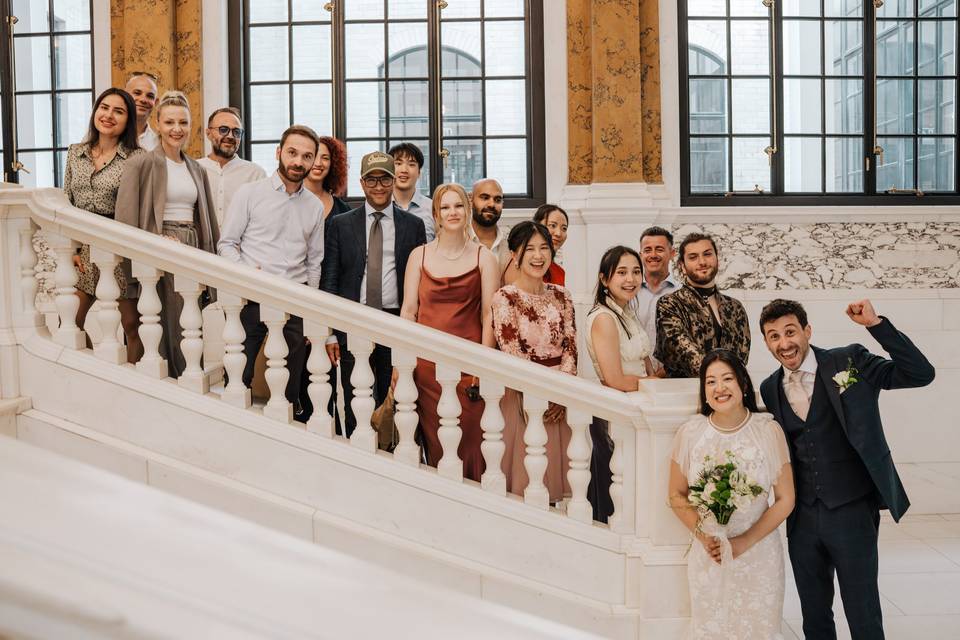 Inside Camden Town Hall