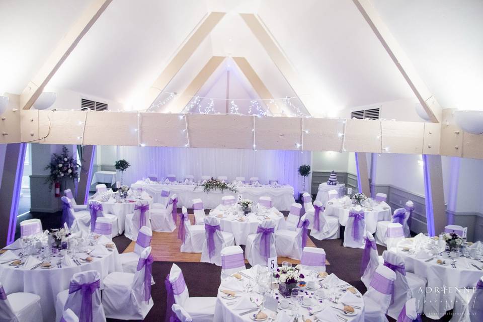 Coppice Wedding reception