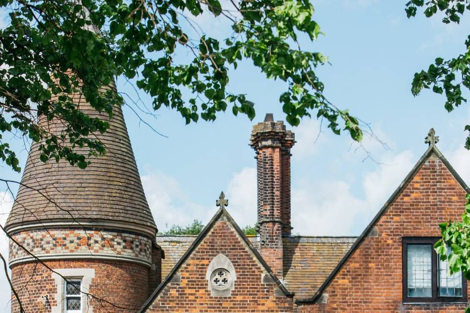 The Front of the Clubhouse