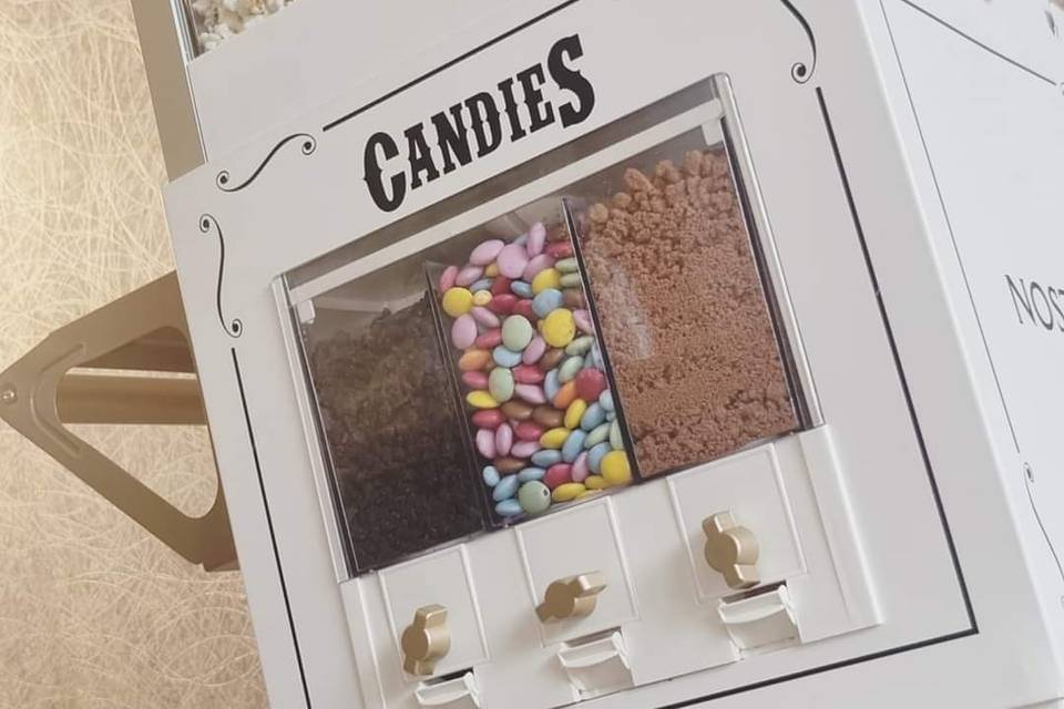 Popcorn Candy Cart