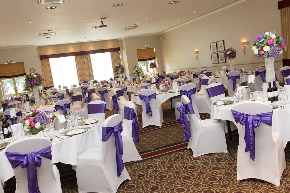 Fair Oak Suite Wedding Breakfast