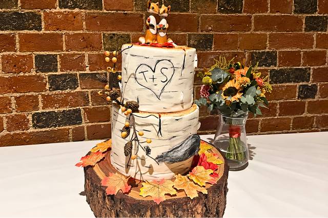 Autumnal Woodland Cake