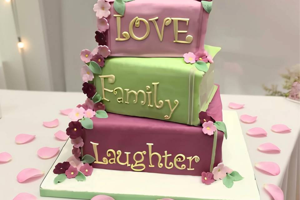 Love Family Laughter Cake