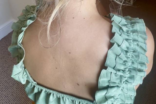 Bun with plait