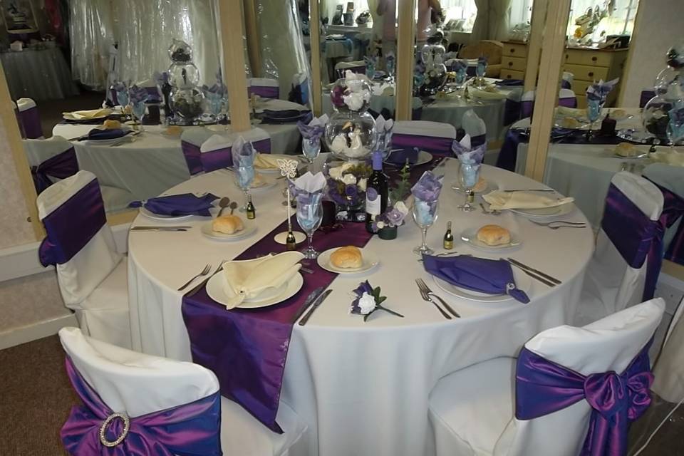 Wedding table display