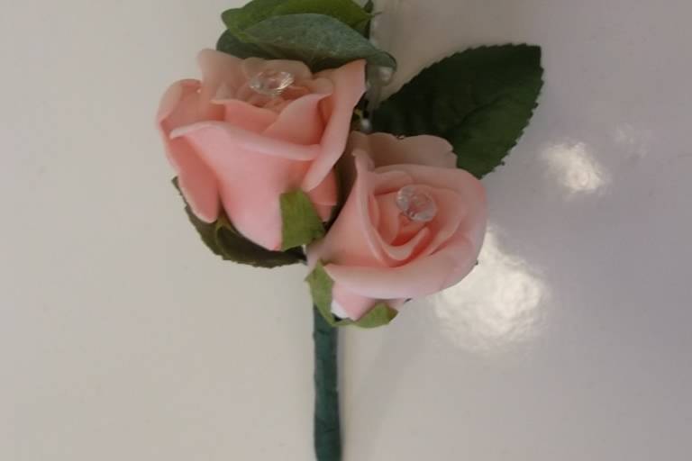 (hand-made) double buttonhole