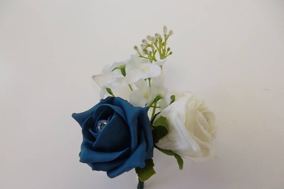 (hand-made) double buttonhole