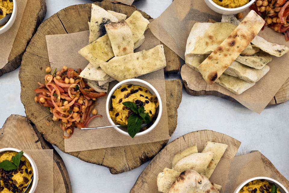 Bread and dips
