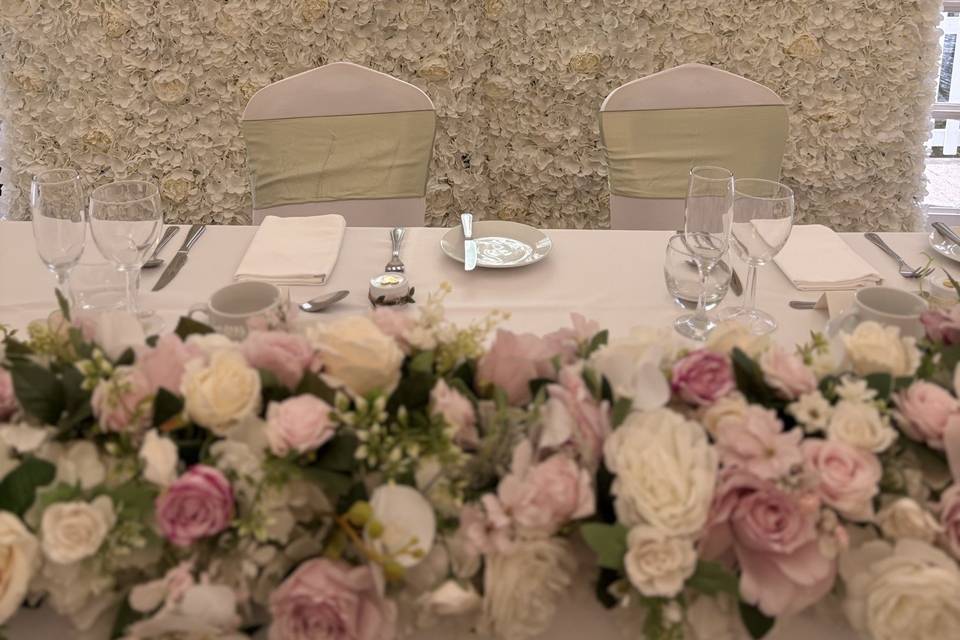 Sweetheart table